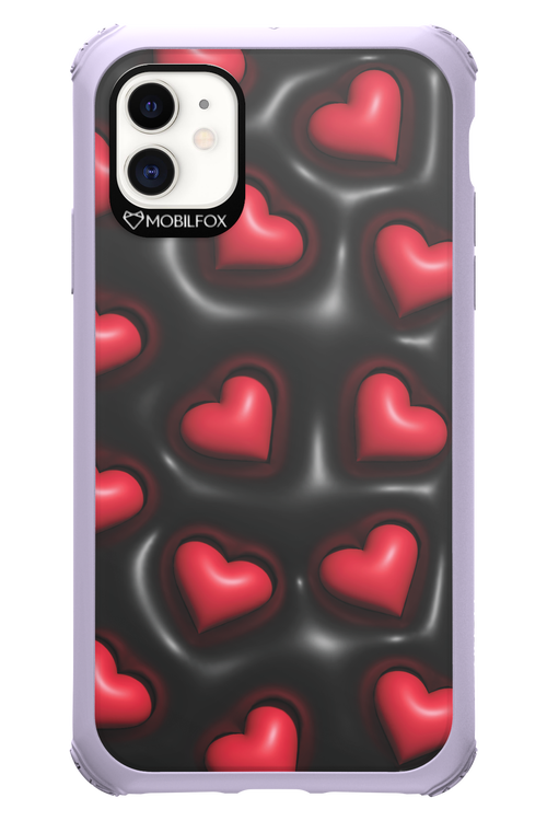 Hearts in love - Apple iPhone 11