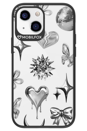 Silver Zone Transparent - Apple iPhone 13 Mini