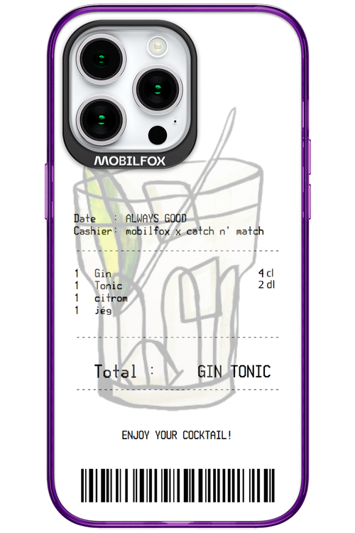 gin tonic - Apple iPhone 15 Pro Max