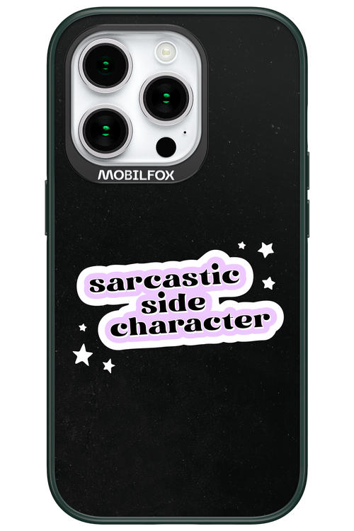 Sarcastic Black - Apple iPhone 15 Pro