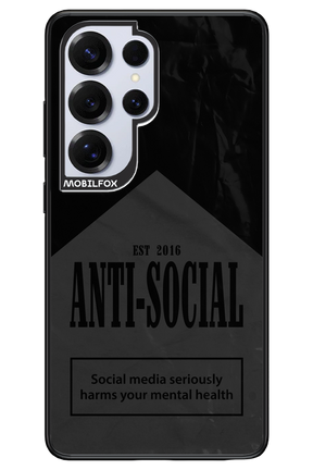 ANTI-SOCIAL (BLVCK) 2.0 - Samsung S25 Ultra