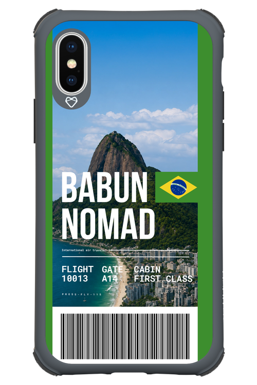 BABUN NOMAD (fly ticket) 2.0 - Apple iPhone XS