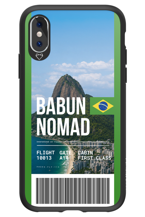 BABUN NOMAD (fly ticket) 2.0 - Apple iPhone XS