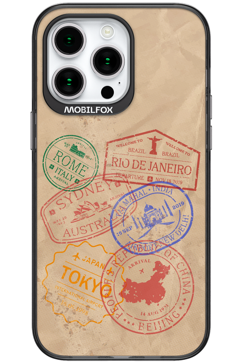 Travel Stamps 2.0 - Apple iPhone 15 Pro Max