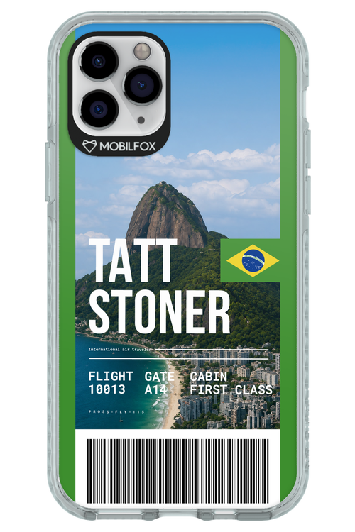 TATT STONER (fly ticket) 2.0 - Apple iPhone 11 Pro