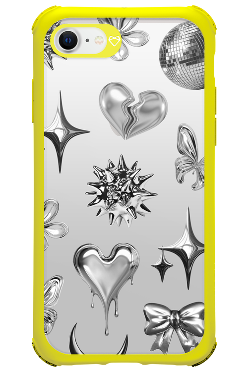 Silver Zone Transparent - Apple iPhone 7