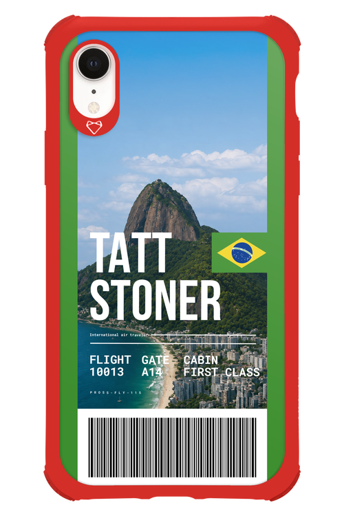 TATT STONER (fly ticket) 2.0 - Apple iPhone XR