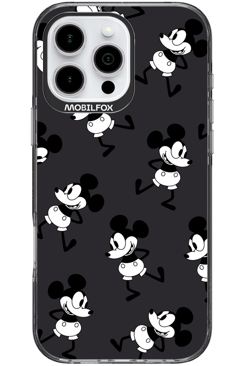 Iconic Mouse (antracite pattern) - Apple iPhone 16 Pro Max