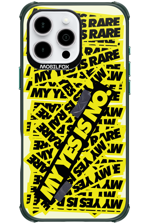 My yes is no 2.0 - Apple iPhone 16 Pro Max
