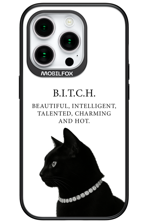 B. i. t. c. h. - Apple iPhone 15 Pro