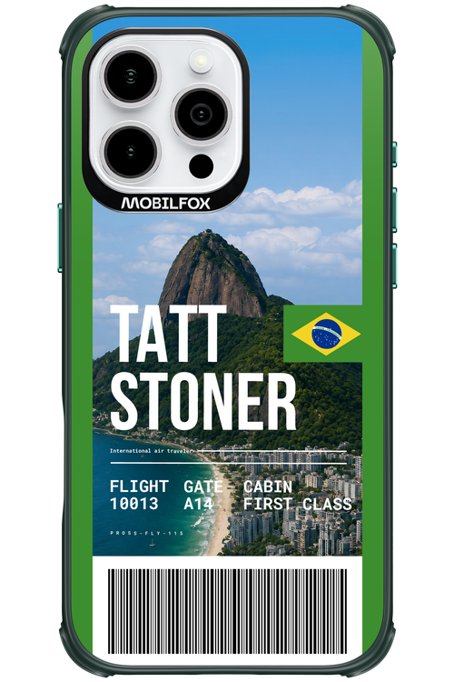 TATT STONER (fly ticket) 2.0 - Apple iPhone 16 Pro Max