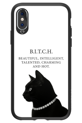 B. i. t. c. h. - Apple iPhone XS