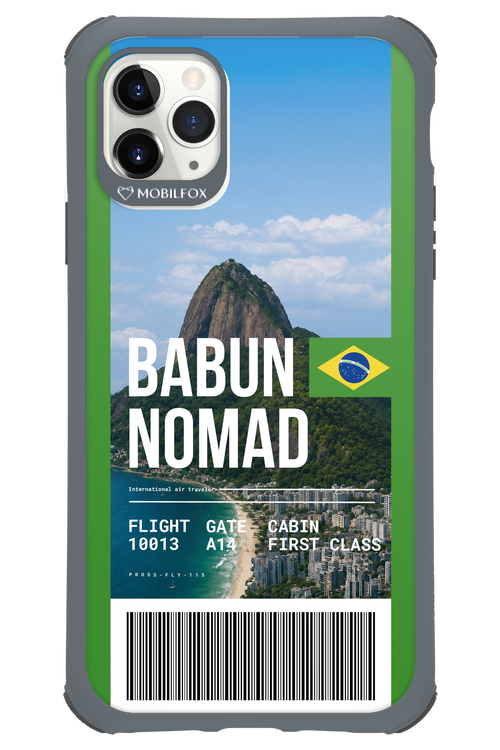BABUN NOMAD (fly ticket) 2.0 - Apple iPhone 11 Pro Max