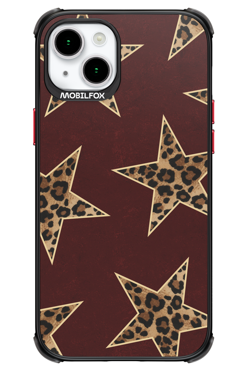 Wild Stars Burgundy - Apple iPhone 15 Plus