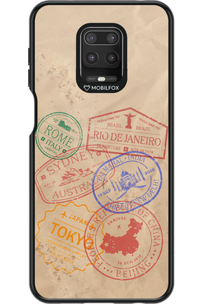 Travel Stamps 2.0 - Xiaomi Redmi Note 9 Pro