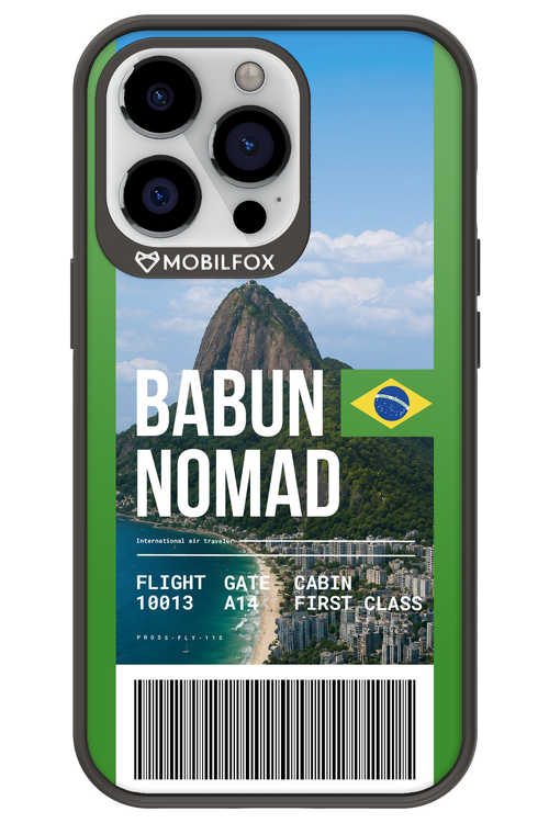 BABUN NOMAD (fly ticket) 2.0 - Apple iPhone 13 Pro