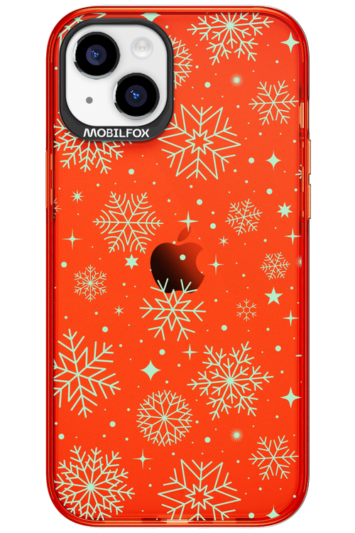 Tiffany's Snowflakes - Apple iPhone 15 Plus