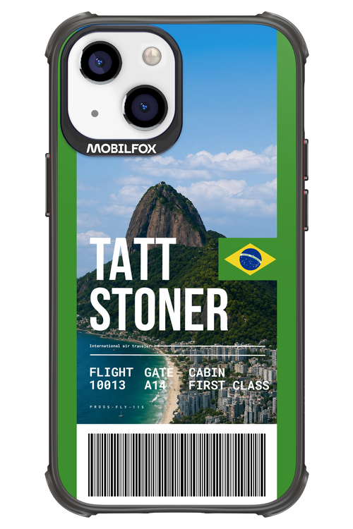 TATT STONER (fly ticket) 2.0 - Apple iPhone 13 Mini