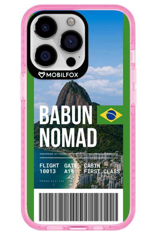 BABUN NOMAD (fly ticket) 2.0 - Apple iPhone 13 Pro