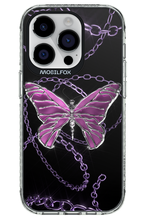 Butterfly Necklace - Apple iPhone 14 Pro