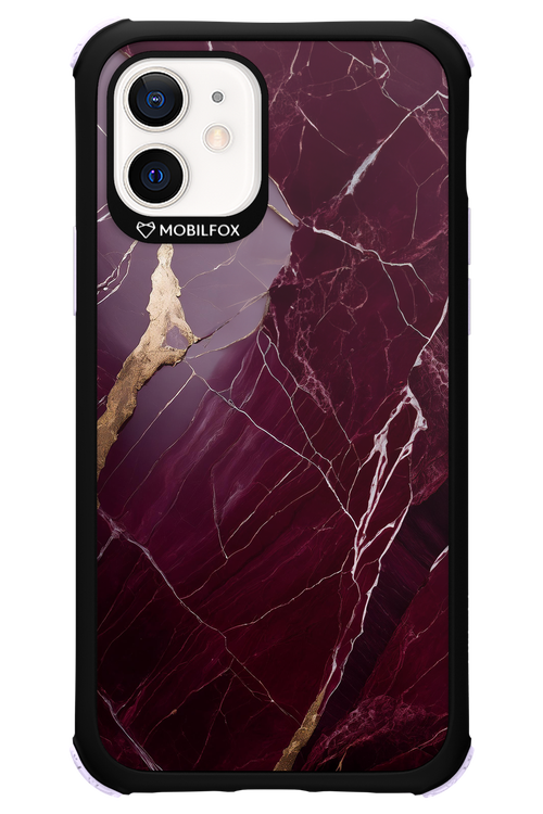 Burgundy Marble - Apple iPhone 12