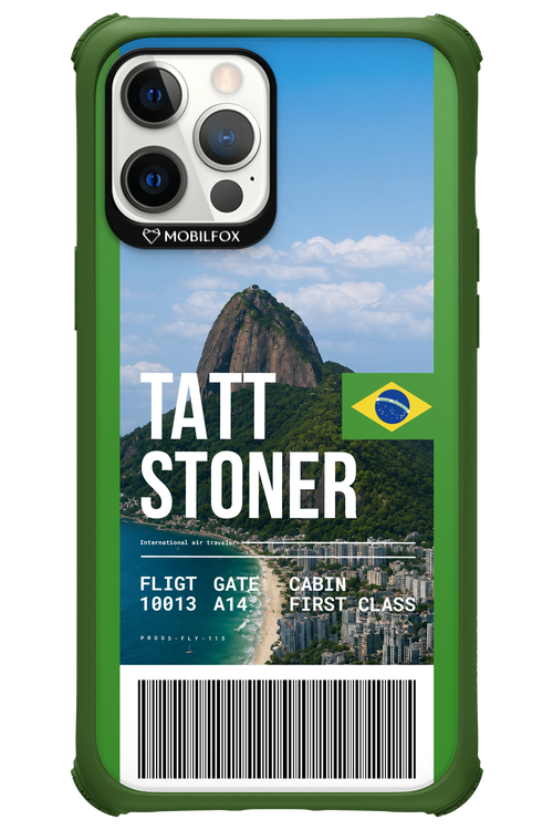 TATT STONER (fly ticket) 2.0 - Apple iPhone 12 Pro Max