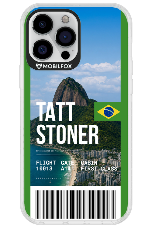 TATT STONER (fly ticket) 2.0 - Apple iPhone 13 Pro Max