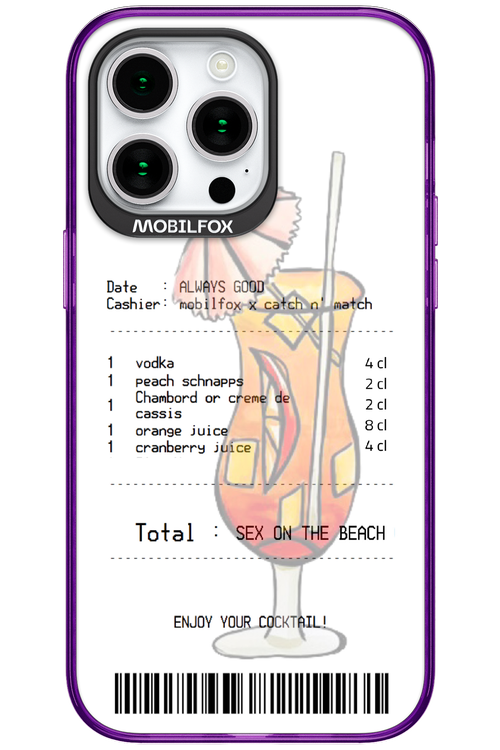 sex on the beach cocktail - Apple iPhone 15 Pro Max
