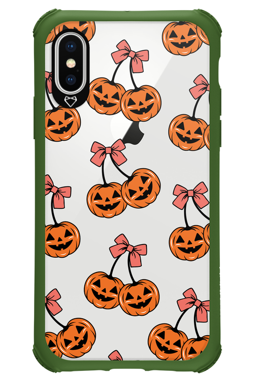 Pumpkin Cherry - Apple iPhone X