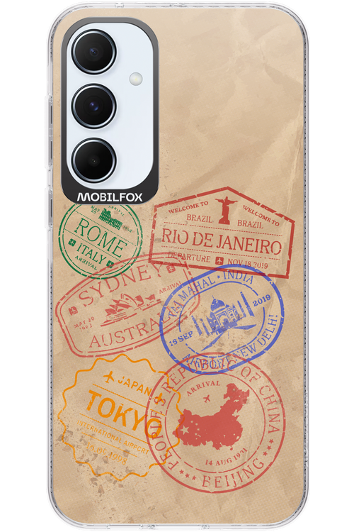 Travel Stamps 2.0 - Samsung Galaxy A55