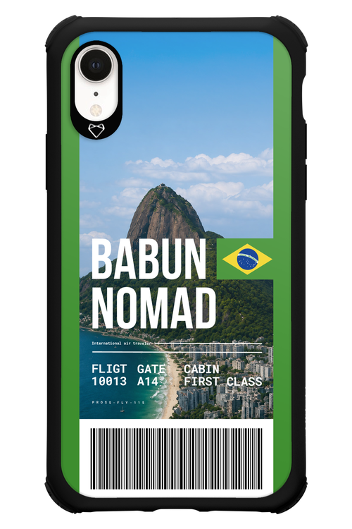 BABUN NOMAD (fly ticket) 2.0 - Apple iPhone XR