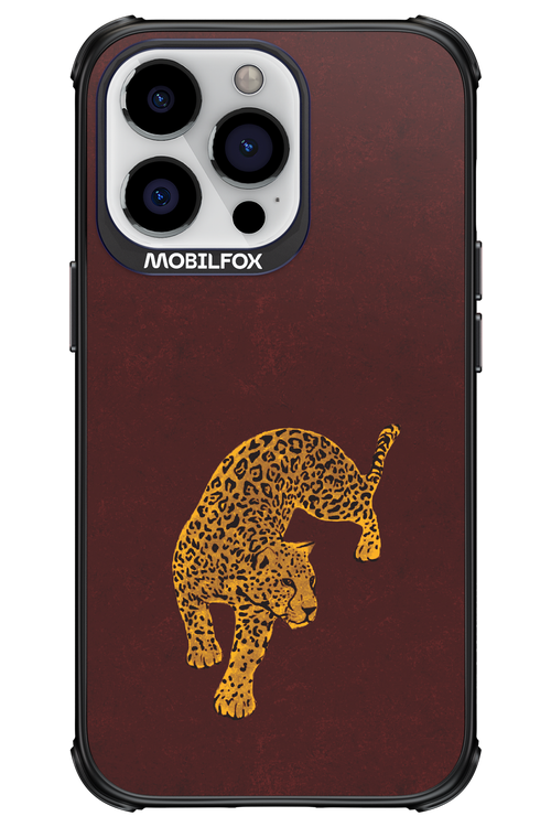 Burgundy Leopard - Apple iPhone 13 Pro