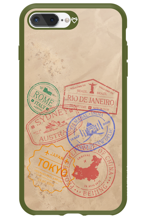 Travel Stamps 2.0 - Apple iPhone 7 Plus