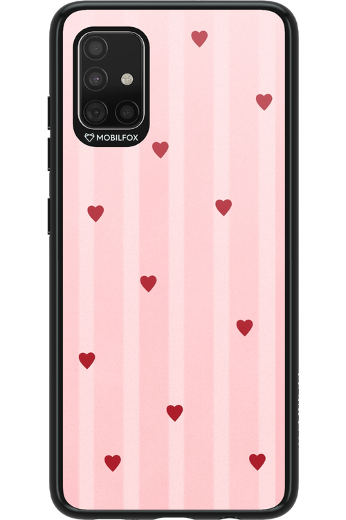 Red Little Hearts 2.0 - Samsung Galaxy A51