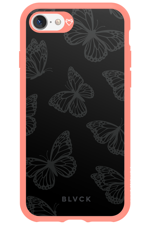 Black Butterflies - Apple iPhone 7