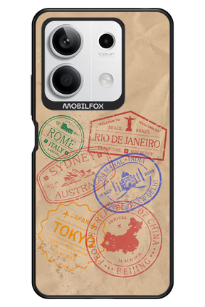 Travel Stamps 2.0 - Xiaomi Redmi Note 13 5G