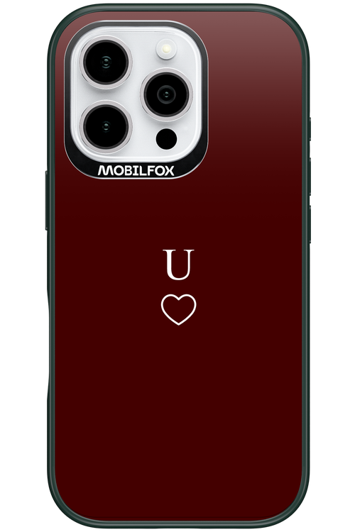U Burgundia 2.0 - Apple iPhone 16 Pro