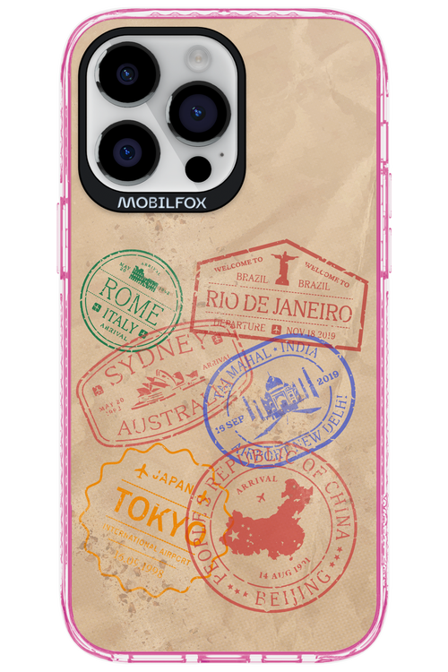 Travel Stamps 2.0 - Apple iPhone 14 Pro Max