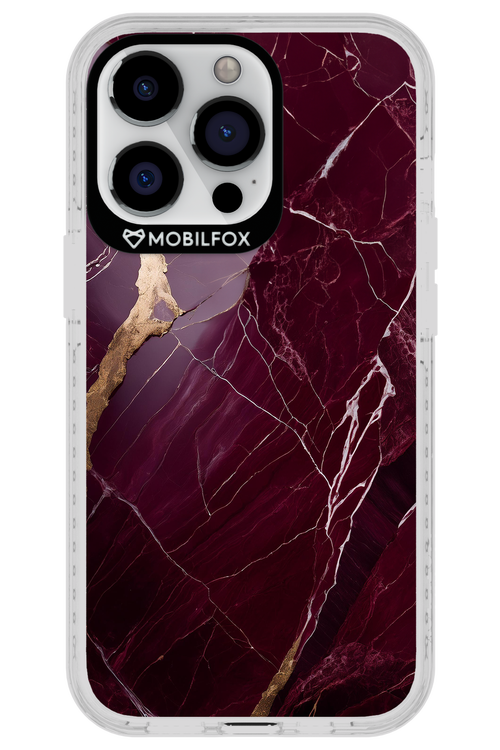 Burgundy Marble - Apple iPhone 13 Pro