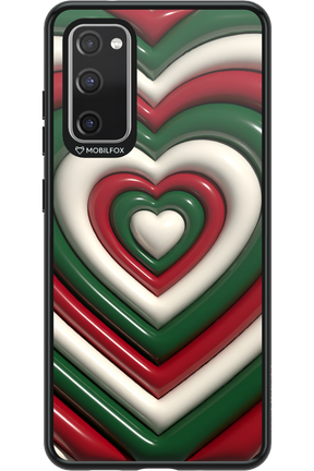 XMAS Hearts - Samsung Galaxy S20 FE