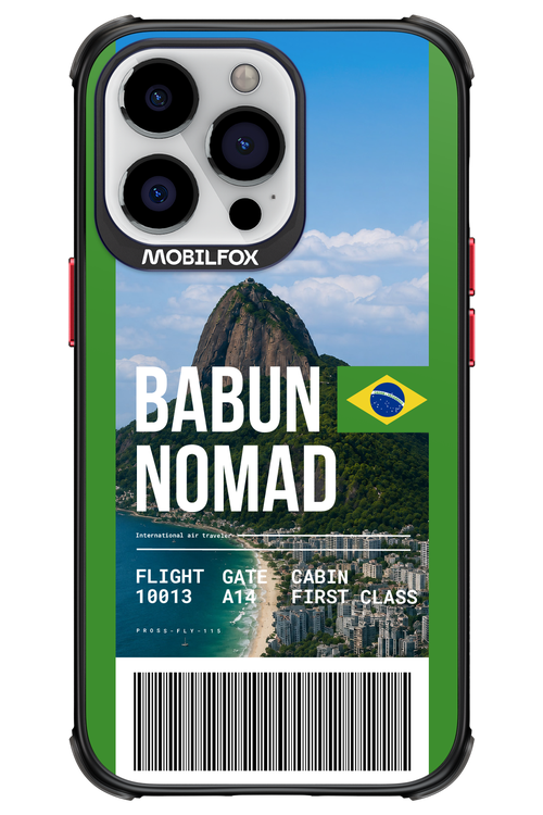 BABUN NOMAD (fly ticket) 2.0 - Apple iPhone 13 Pro