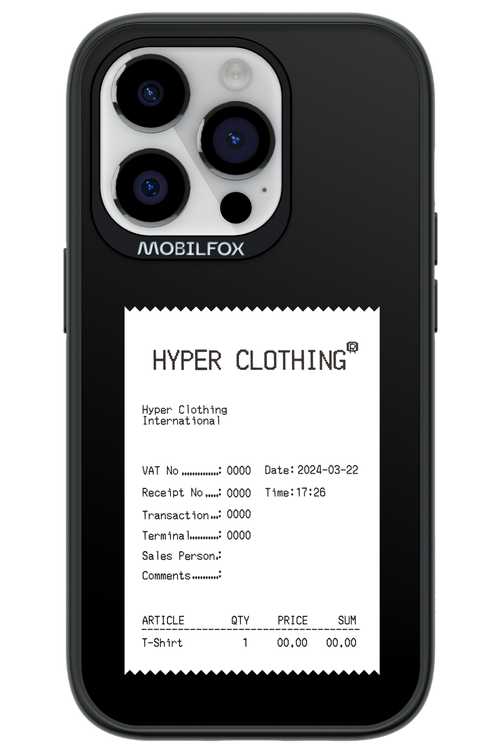 HYPER RECEIPT - Apple iPhone 14 Pro