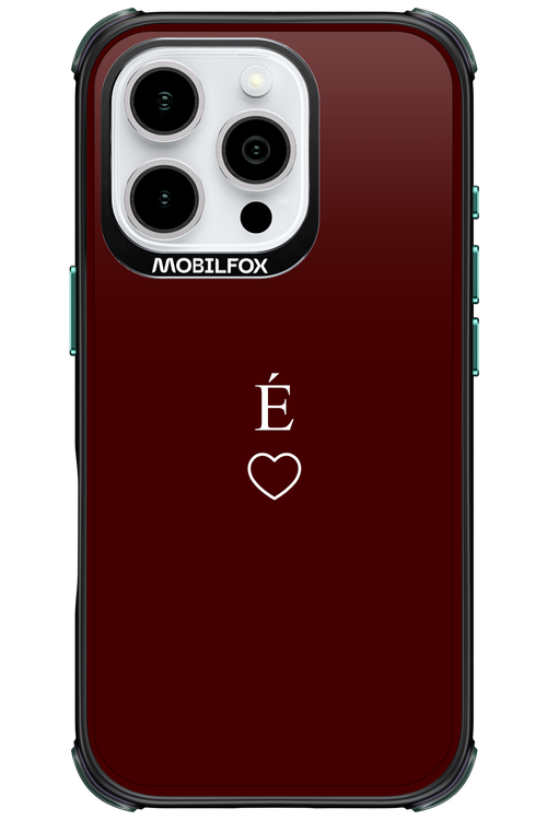 E Burgundia II 2.0 - Apple iPhone 16 Pro