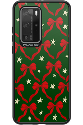 Bow & Stars (Green) - Huawei P40 Pro