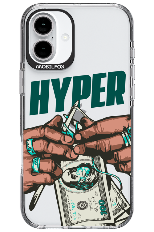KNIT Transparent 2.0 - Apple iPhone 16 Plus