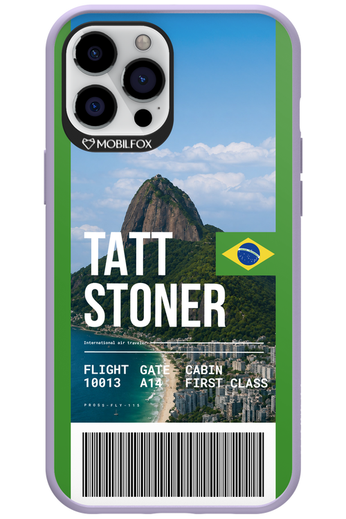 TATT STONER (fly ticket) 2.0 - Apple iPhone 12 Pro Max