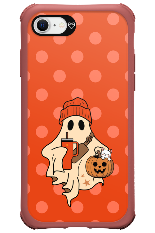 Ghost Girl (Orange) - Apple iPhone SE 2020
