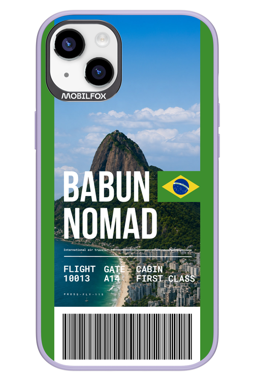 BABUN NOMAD (fly ticket) 2.0 - Apple iPhone 14 Plus