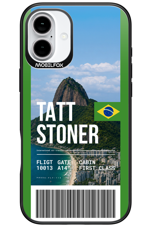 TATT STONER (fly ticket) 2.0 - Apple iPhone 16 Plus