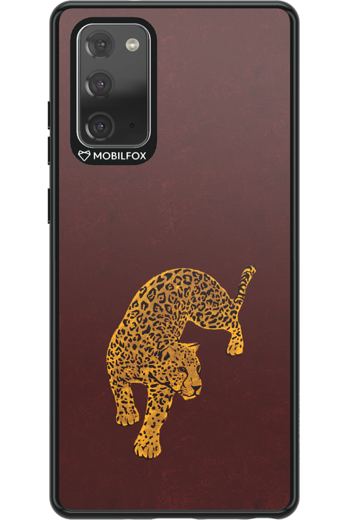 Burgundy Leopard - Samsung Galaxy Note 20